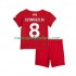Camiseta de Fútbol Liverpool Dominik Szoboszlai 8 Niño Casa 2025-2026 Manga Corta
