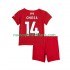 Camiseta de Fútbol Liverpool Federico Chiesa 14 Niño Casa 2025-2026 Manga Corta