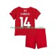 Camiseta de Fútbol Liverpool Federico Chiesa 14 Niño Casa 2025-2026 Manga Corta