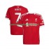 Camiseta de Fútbol Liverpool Florian Wirtz 7 Hombre Casa 2025-2026 Manga Corta