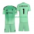 Camiseta de Fútbol Liverpool Alisson Becker 1 Portero Niño Casa 2025-2026 Manga Corta