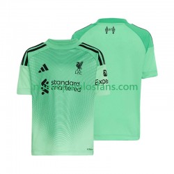 Camiseta de Fútbol Liverpool Portero Hombre Casa 2025-2026 Manga Corta