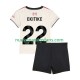 Camiseta de Fútbol Liverpool Hugo Ekitike 22 Niño Exterior 2025-2026 Manga Corta