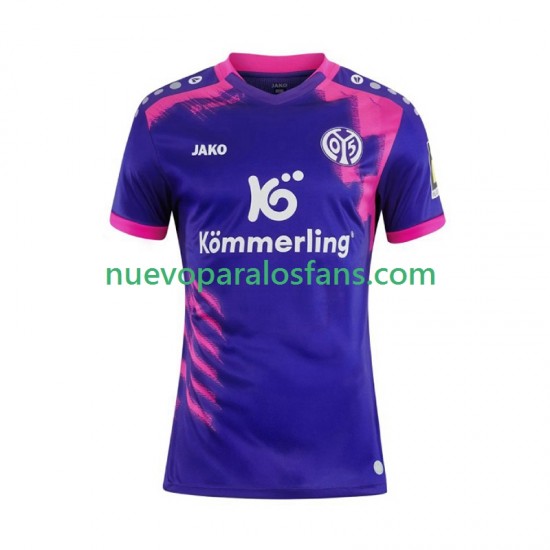Camiseta de Fútbol Mainz 05 Hombre Exterior 2025-2026 Manga Corta