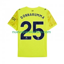 Camiseta de Fútbol Manchester City Gianluigi Donnarumma 25 Portero Hombre Tercera 2025-2026 Manga Corta