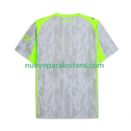 Camiseta de Fútbol Manchester City Hombre Tercera 2025-2026 Manga Corta