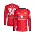 Camiseta de Fútbol Manchester United Benjamin Sesko 30 Hombre Casa 2025-2026 Manga Larga