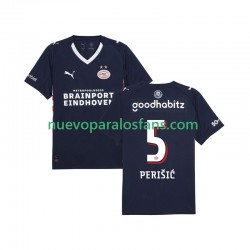 Camiseta de Fútbol PSV Eindhoven Ivan Perisic 5 Hombre Exterior 2025-2026 Manga Corta
