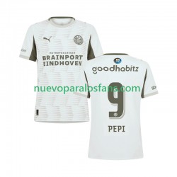 Camiseta de Fútbol PSV Eindhoven Ricardo Pepi 9 Hombre Tercera 2025-2026 Manga Corta