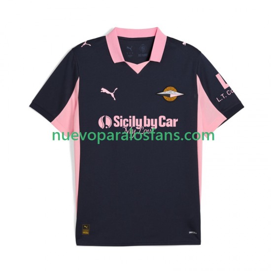 Camiseta de Fútbol Palermo Hombre Exterior 2024-2025 Manga Corta