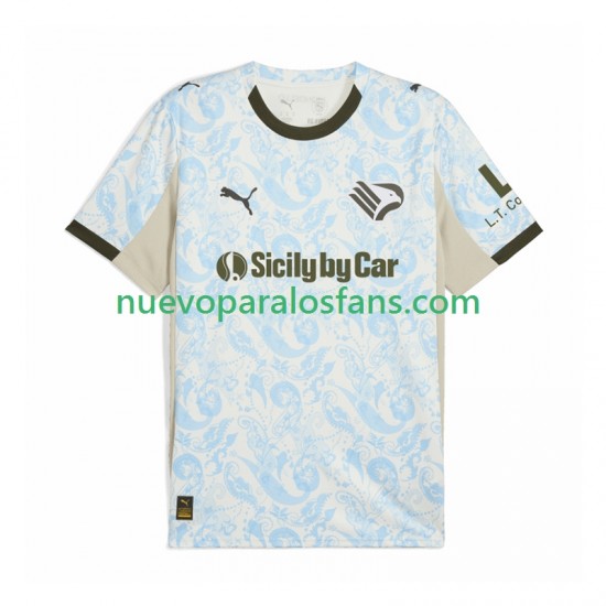 Camiseta de Fútbol Palermo Hombre Tercera 2024-2025 Manga Corta
