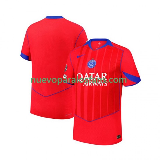 Camiseta de Fútbol Paris Saint-Germain Hombre Tercera 2025-2026 Manga Corta
