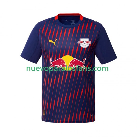 Camiseta de Fútbol RB Leipzig Xavi Simons 10 Hombre Exterior 2025-2026 Manga Corta