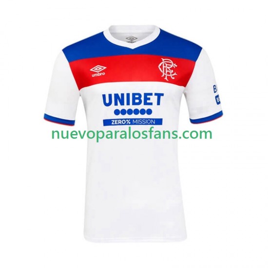 Camiseta de Fútbol Rangers Hombre Exterior 2025-2026 Manga Corta