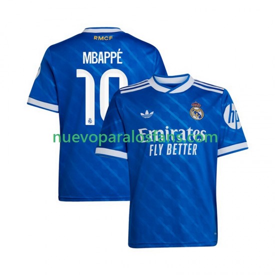 Camiseta de Fútbol Real Madrid Mbappé Kylian 10 Hombre Tercera 2025-2026 Manga Corta