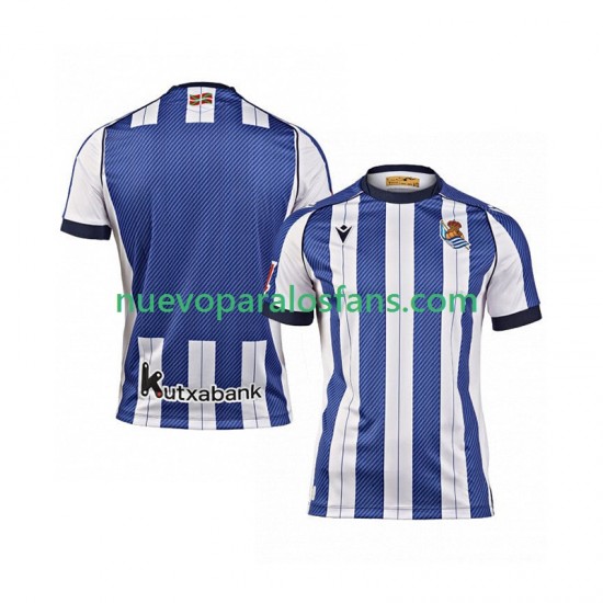 Camiseta de Fútbol Real Sociedad Hombre Casa 2025-2026 Manga Corta