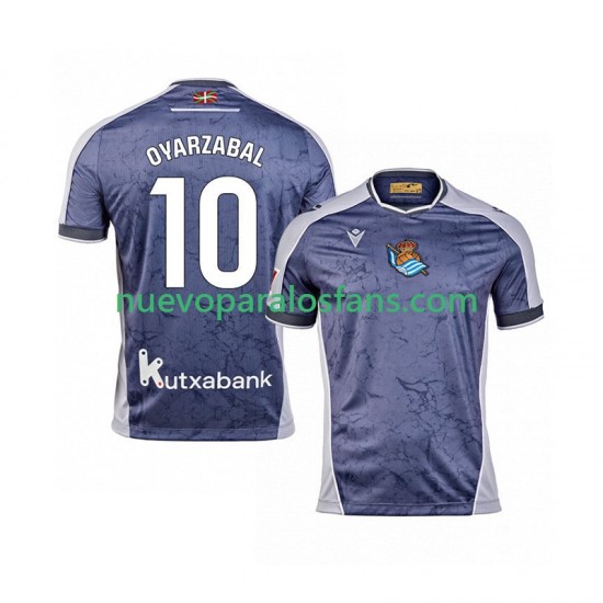 Camiseta de Fútbol Real Sociedad Mikel Oyarzabal 10 Hombre Exterior 2025-2026 Manga Corta
