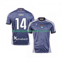 Camiseta de Fútbol Estados Unidos Real Sociedad Takef Kubo 14 Hombre Exterior 2025-2026 Manga Corta