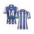 Camiseta de Fútbol Estados Unidos Real Sociedad Takef Kubo 14 Hombre Casa 2025-2026 Manga Corta