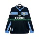 Camiseta de Fútbol SS Lazio Retro Hombre Exterior 1998 1999 Manga Larga