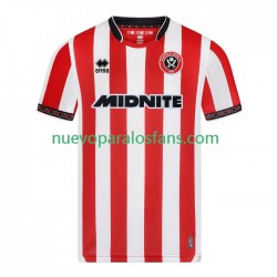 Camiseta de Fútbol Sheffield United Hombre Casa 2025-2026 Manga Corta