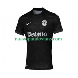 Camiseta de Fútbol Sporting CP Hombre Exterior 2025-2026 Manga Corta