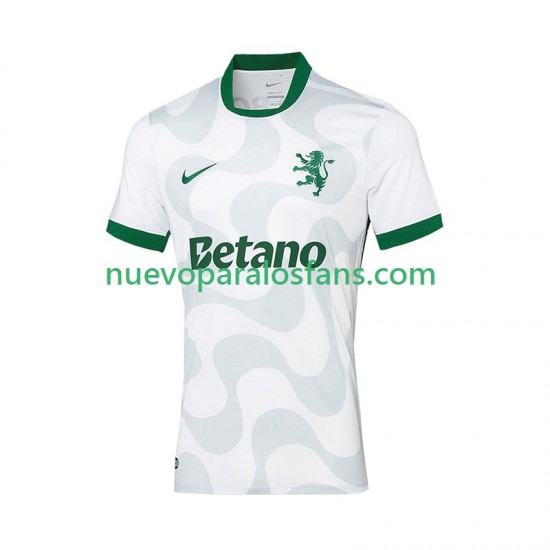 Camiseta de Fútbol Sporting CP Hombre Cuarto 2025-2026 Manga Corta