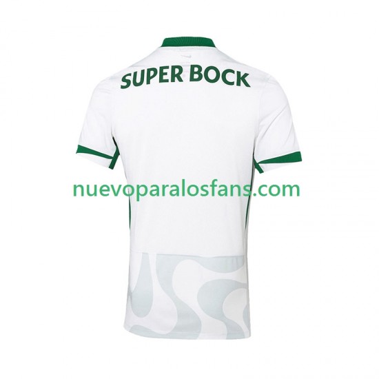 Camiseta de Fútbol Sporting CP Hombre Cuarto 2025-2026 Manga Corta