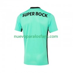 Camiseta de Fútbol Sporting CP Hombre Tercera 2025-2026 Manga Corta
