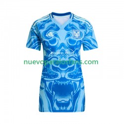 Camiseta de Fútbol Tigres UANL Mujer Exterior 2025-2026 Manga Corta