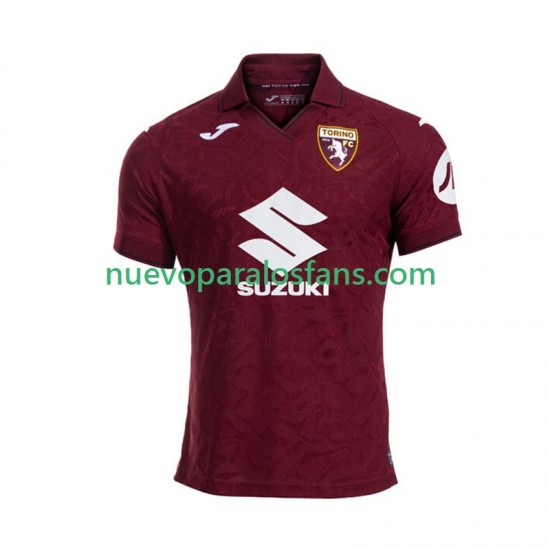Camiseta de Fútbol Torino Hombre Casa 2025-2026 Manga Corta