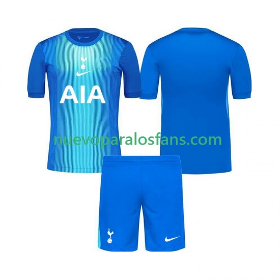 Camiseta de Fútbol Tottenham Hotspur Portero Niño Exterior 2025-2026 Manga Corta