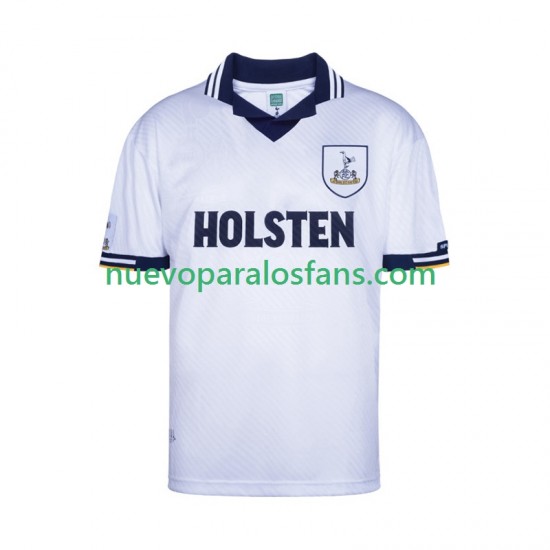 Camiseta de Fútbol Tottenham Hotspur Retro Hombre Casa 1994 Manga Corta