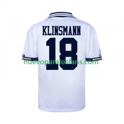 Camiseta de Fútbol Tottenham Hotspur Retro Hombre Casa 1994 Manga Corta