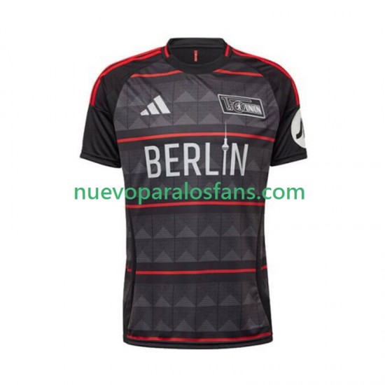 Camiseta de Fútbol Union Berlin Hombre Exterior 2025-2026 Manga Corta