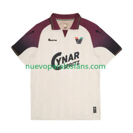 Camiseta de Fútbol Venezia Hombre Exterior 2025-2026 Manga Corta