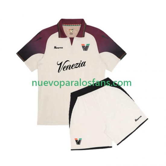 Camiseta de Fútbol Venezia Niño Exterior 2025-2026 Manga Corta
