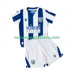 Camiseta de Fútbol West Bromwich Albion Niño Casa 2025-2026 Manga Corta