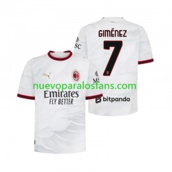 Camiseta de Fútbol AC Milan Gimenez 7 Hombre Exterior 2026-2027 Manga Corta