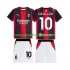 Camiseta de Fútbol AC Milan Rafael Leao 10 Niño Casa 2026-2027 Manga Corta