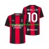 Camiseta de Fútbol AC Milan Rafael Leao 10 Hombre Casa 2026-2027 Manga Corta