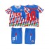 Camiseta de Fútbol AFC Ajax BERGKAMP 10 1989 1990 Retro Niño Exterior Manga Larga