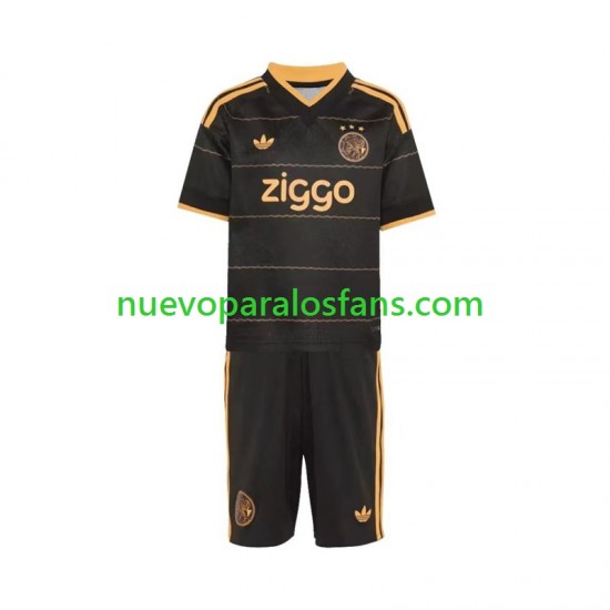 Camiseta de Fútbol AFC Ajax Niño Exterior 2026-2027 Manga Corta