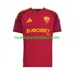 Camiseta de Fútbol AS Roma Hombre Casa 2026-2027 Manga Corta