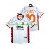 Camiseta de Fútbol AS Roma Totti 10 2000 Retro Hombre Exterior 1999 Manga Corta
