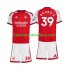 Camiseta de Fútbol Arsenal Bruno Guimaraes 39 Niño Casa 2026-2027 Manga Corta