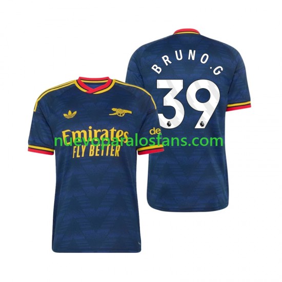 Camiseta de Fútbol Arsenal Bruno Guimaraes 39 Hombre Exterior 2026-2027 Manga Corta
