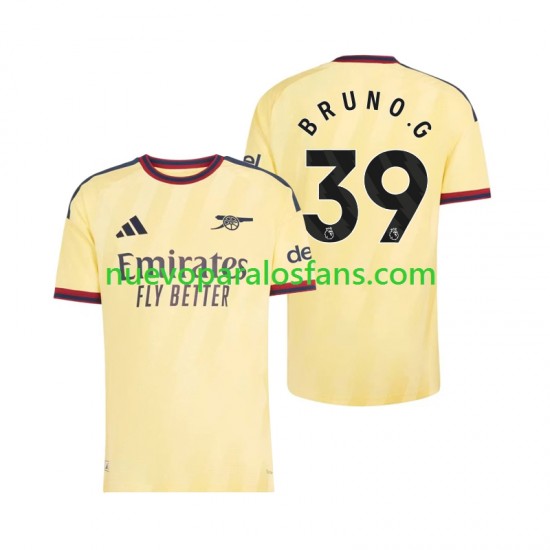 Camiseta de Fútbol Arsenal Bruno Guimaraes 39 Hombre Tercera 2026-2027 Manga Corta