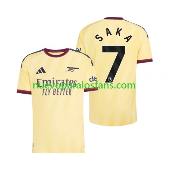 Camiseta de Fútbol Arsenal Bukayo Saka 7 Hombre Tercera 2026-2027 Manga Corta