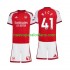 Camiseta de Fútbol Arsenal Declan Rice 41 Niño Casa 2026-2027 Manga Corta